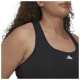 Adidas Γυναικείο μπουστάκι Power React Medium-Support Techfit (Plus Size)